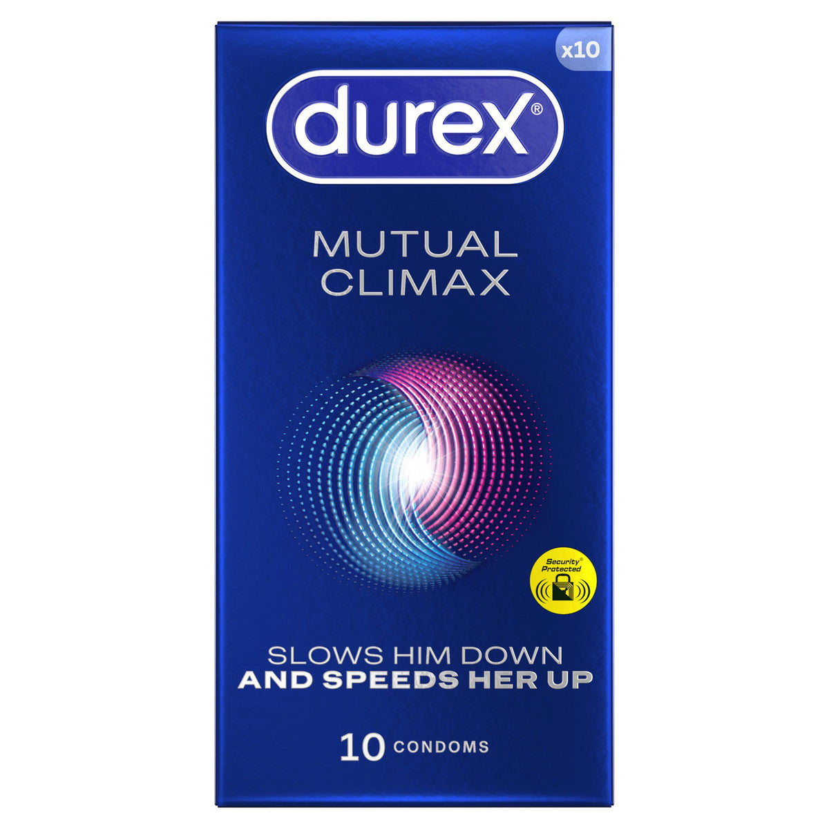 Durex Mutual Climax Condoms 10 pack, UK version
