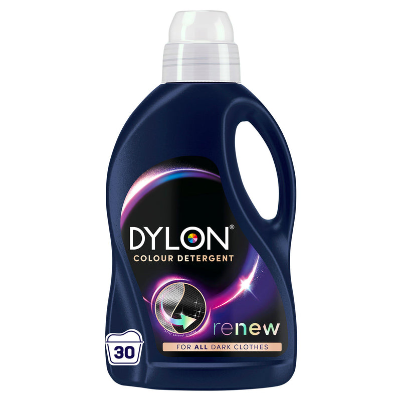 Dylon Renew Black and Dark laundry detergent 1.5L (British brand)
