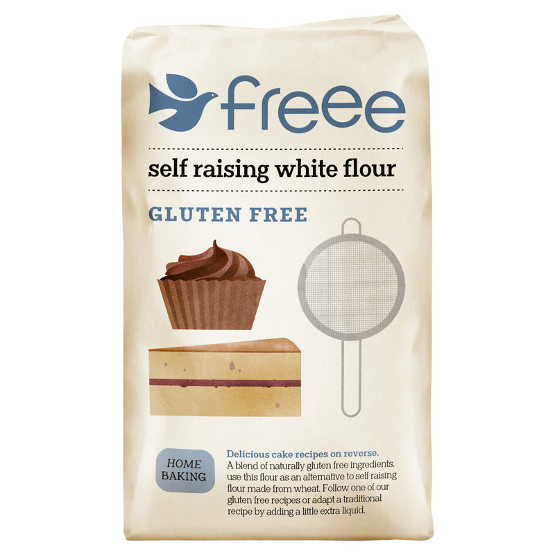 Freee gluten free self raising white flour 1kg - British product