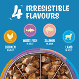 Felix wet cat food Mixed Selection in Jelly 40x85g (British brand)