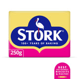 Stork Vegan Baking Block 250g container with lid (British brand)