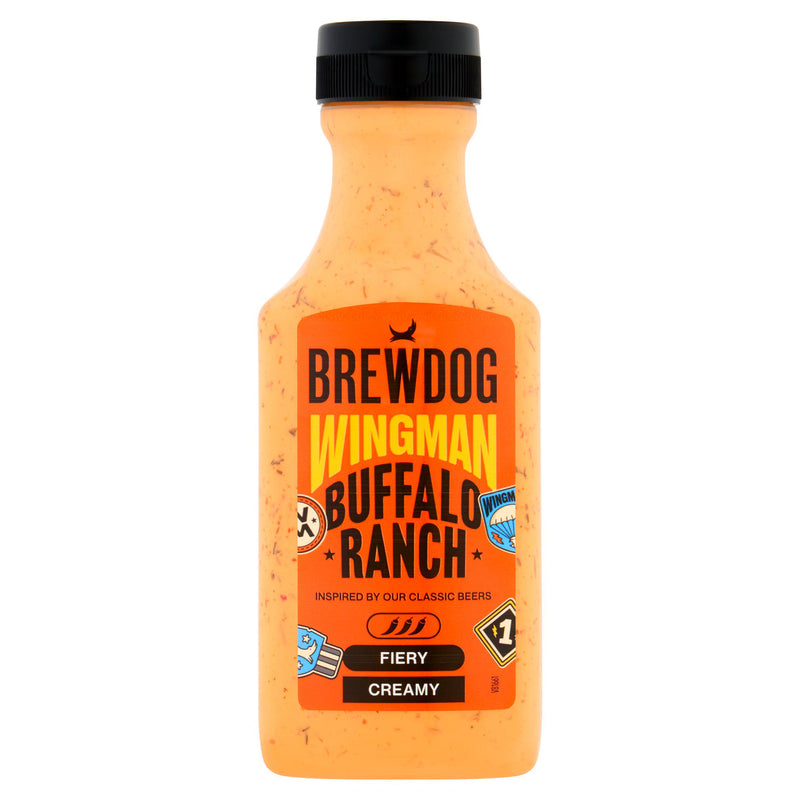 BrewDog Wingman Buffalo Ranch sauce 240ml, imported from the UK
