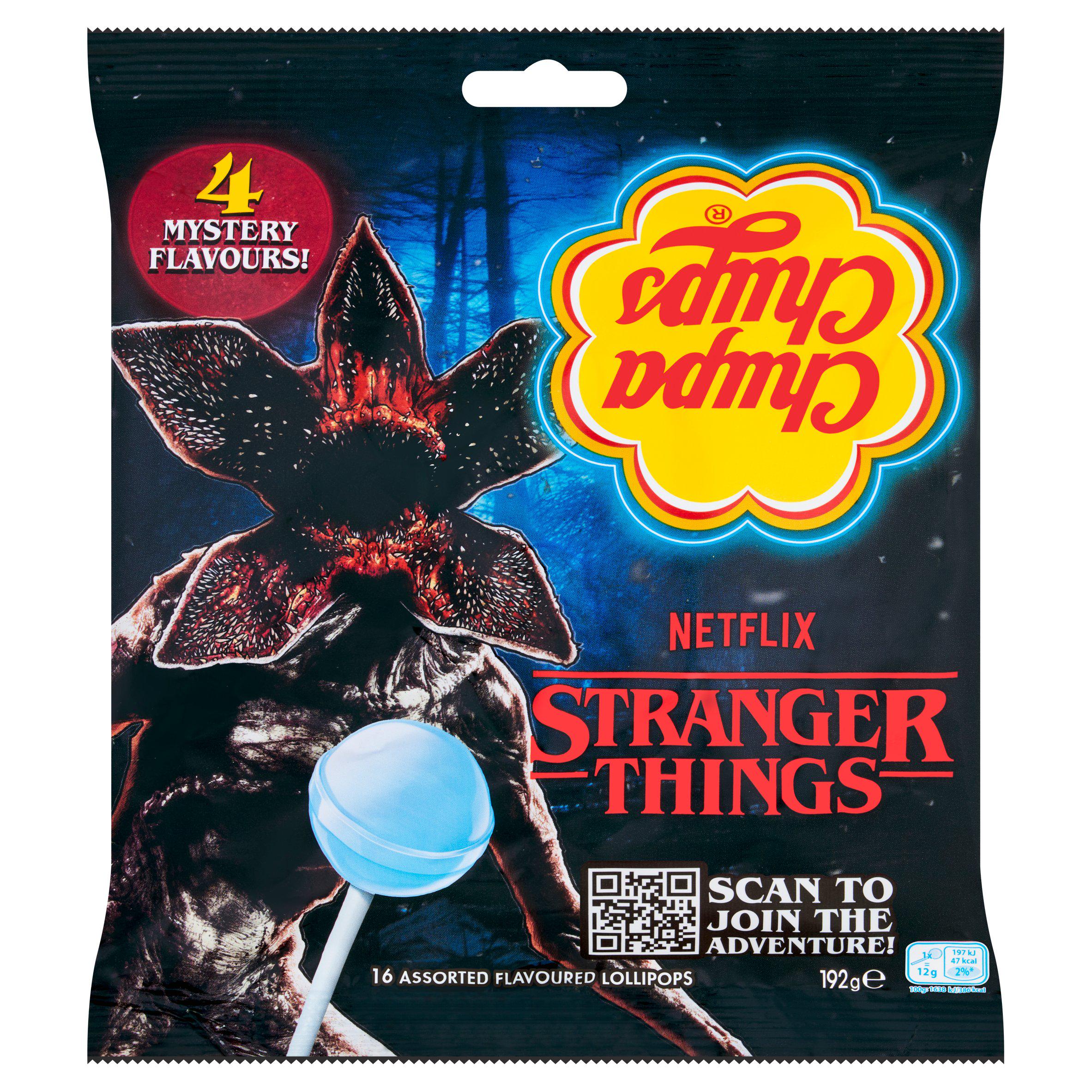 Chupa Chups Stranger Things assorted lollipops 192g - British product