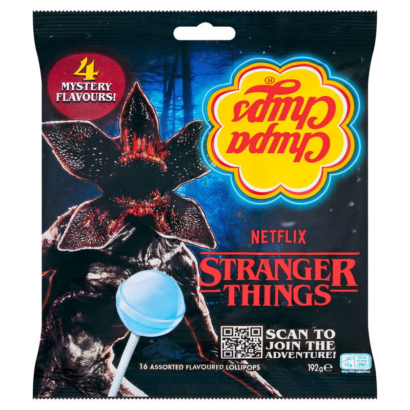 Chupa Chups Stranger Things assorted lollipops 192g - British product