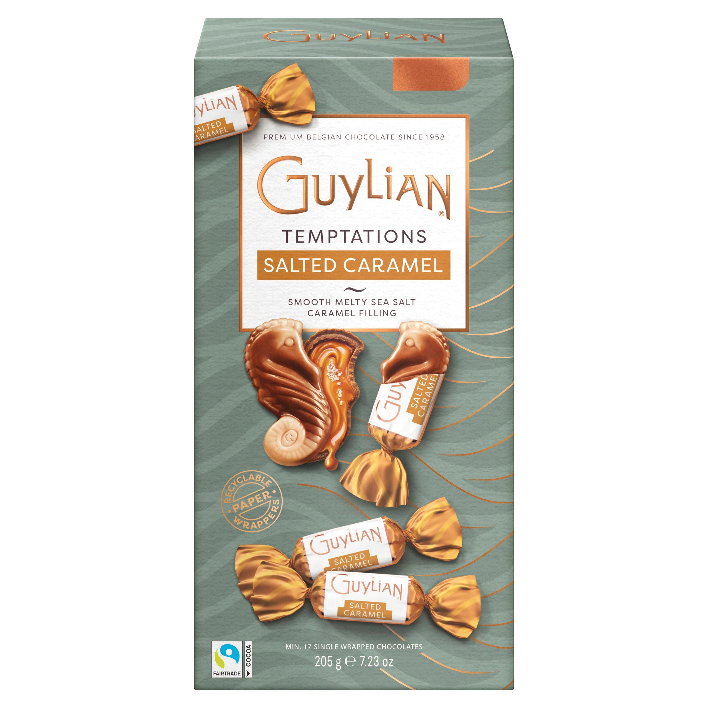 Guylian Temptations Chocolate Salted Caramel 205g, UK version