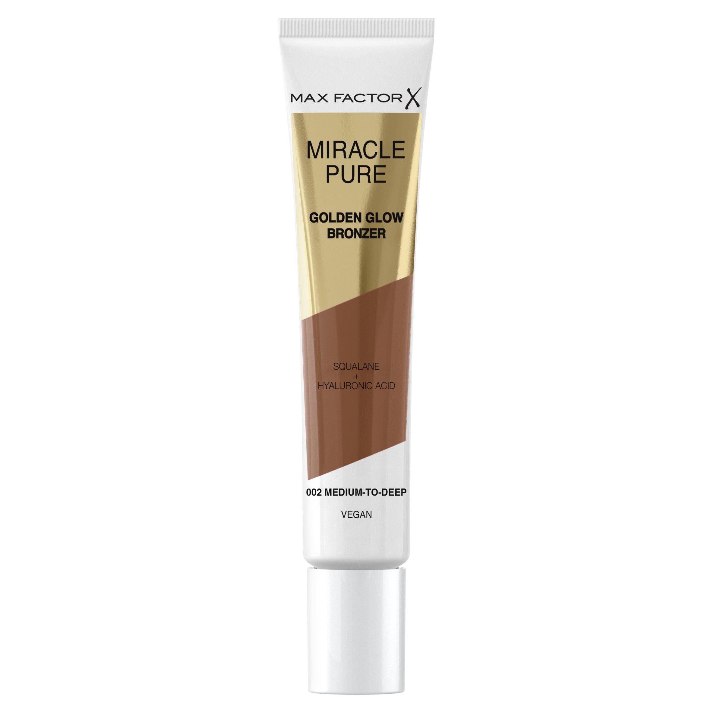 Max Factor Golden Glow Bronzer Medium To Deep 15ml, imported from the UK