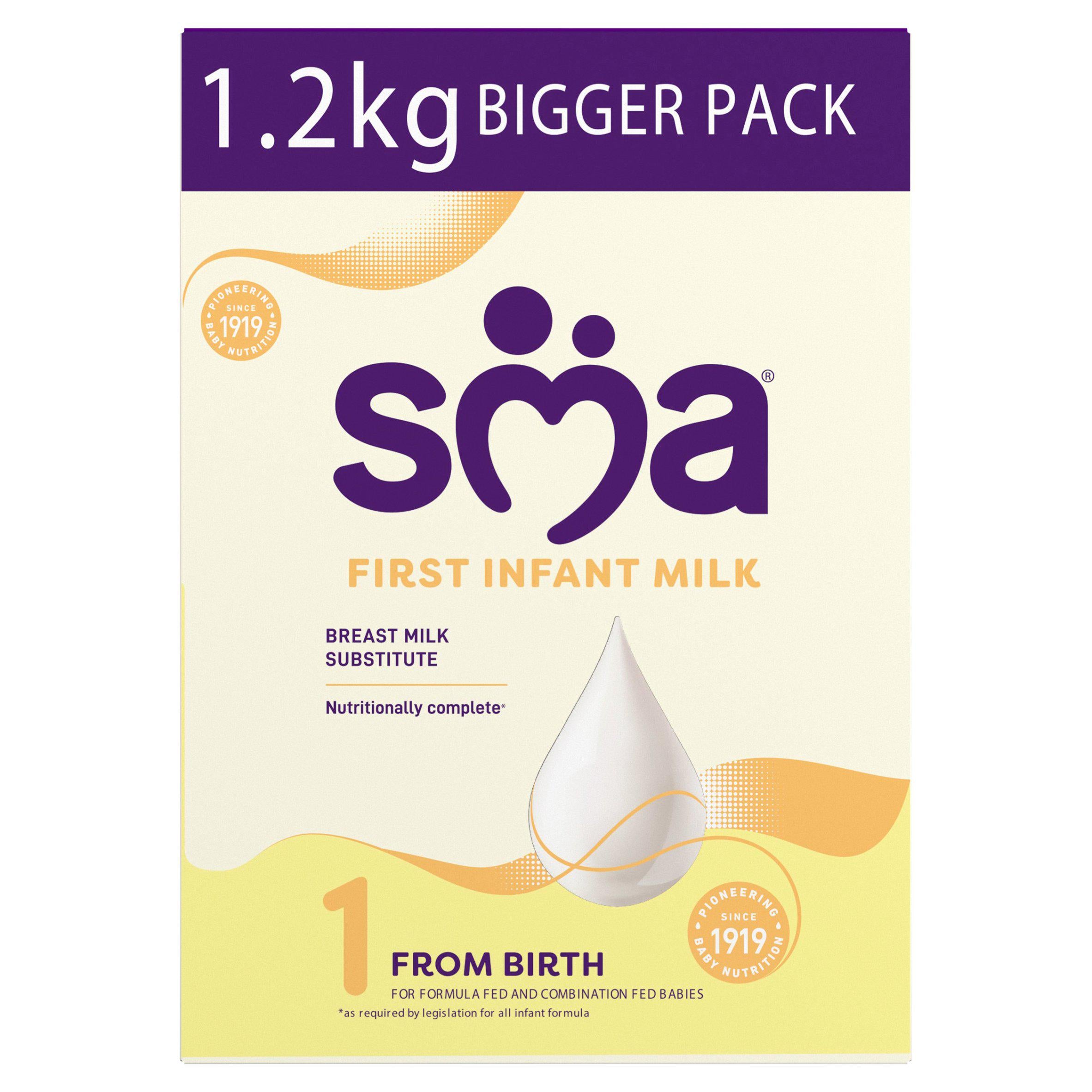 SMA first infant formula 1.2kg - British product