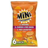 Jacob's Mini Cheddars variety pack 6x23g - British product