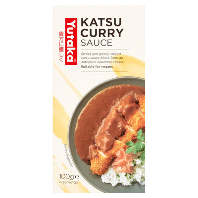 Sainsburys Yutaka Japanese-Style Katsu Curry Sauce Block 100g- Buy online at McGrocer