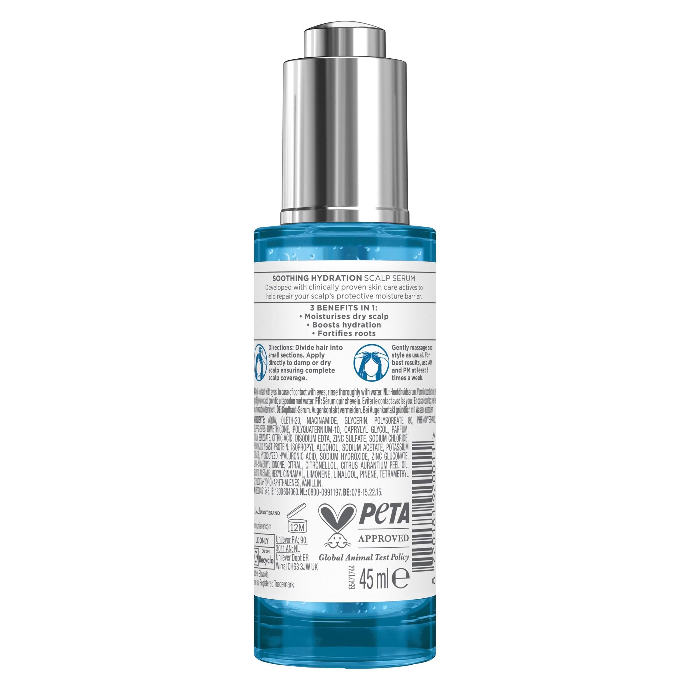 Dove soothing hydration scalp serum 45ml - British product