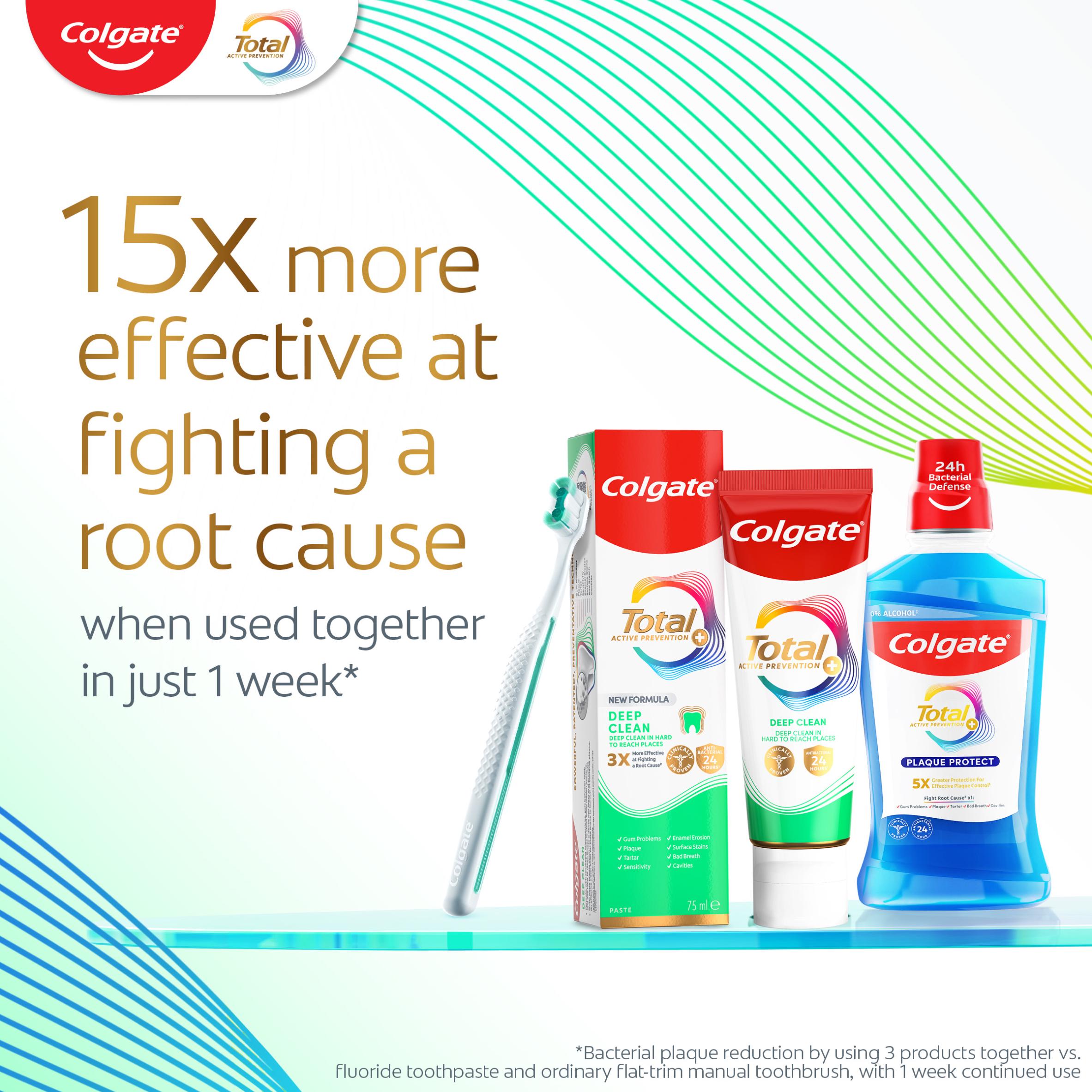 Colgate Total Active Prevention toothpaste 125ml, UK version
