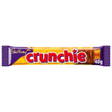 Cadbury Crunchie honeycomb chocolate bar 40g (British brand)