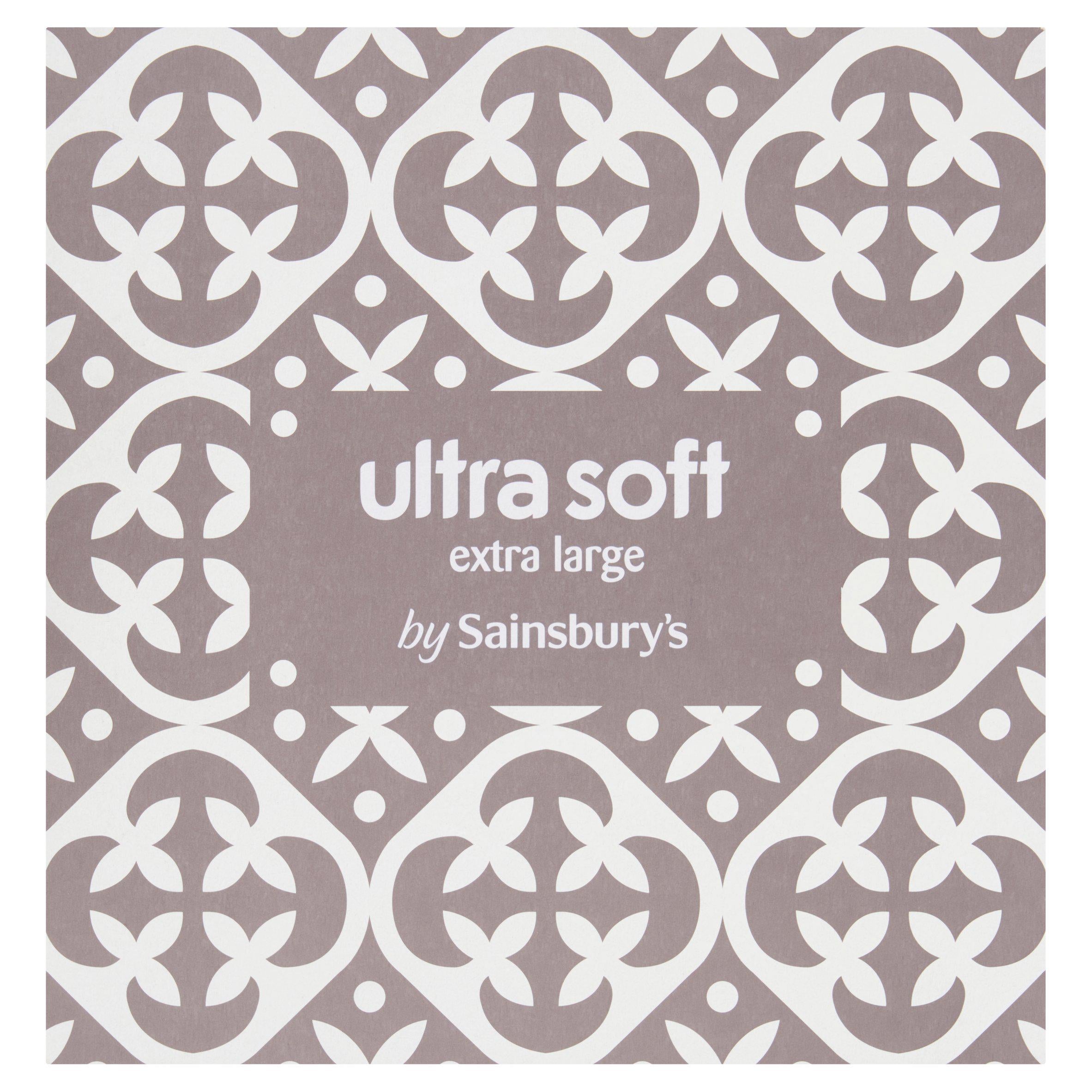 Sainsbury's ultra soft mansize tissues 54 sheets - British product