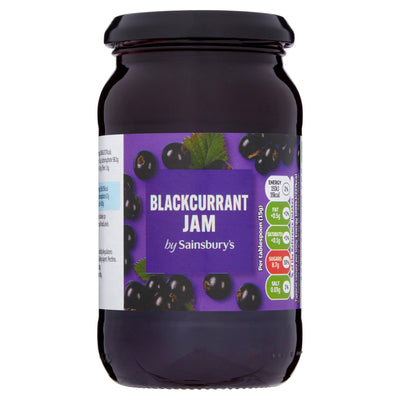 Sainsburys Sainsbury's Blackcurrant Jam 454g- Buy online at McGrocer