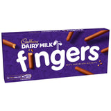 Cadbury Dairy Milk Fingers chocolate biscuits 114g - British product