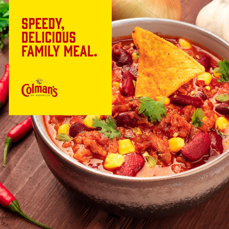 Colman's hot chilli con carne recipe mix 37g - British product