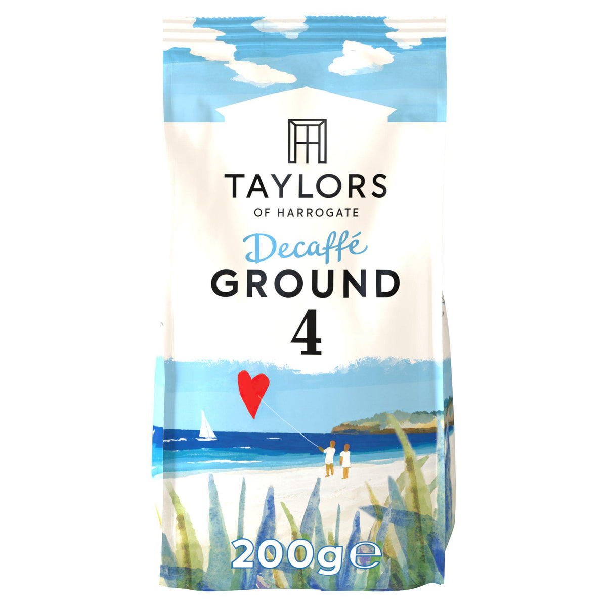 Taylors of Harrogate Decaffé Roast ground coffee 200g - British product