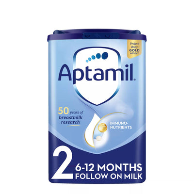 Sainsburys Aptamil 2 Follow On Infant Baby Milk Formula Powder 6-12 Months 800g- Buy online at McGrocer