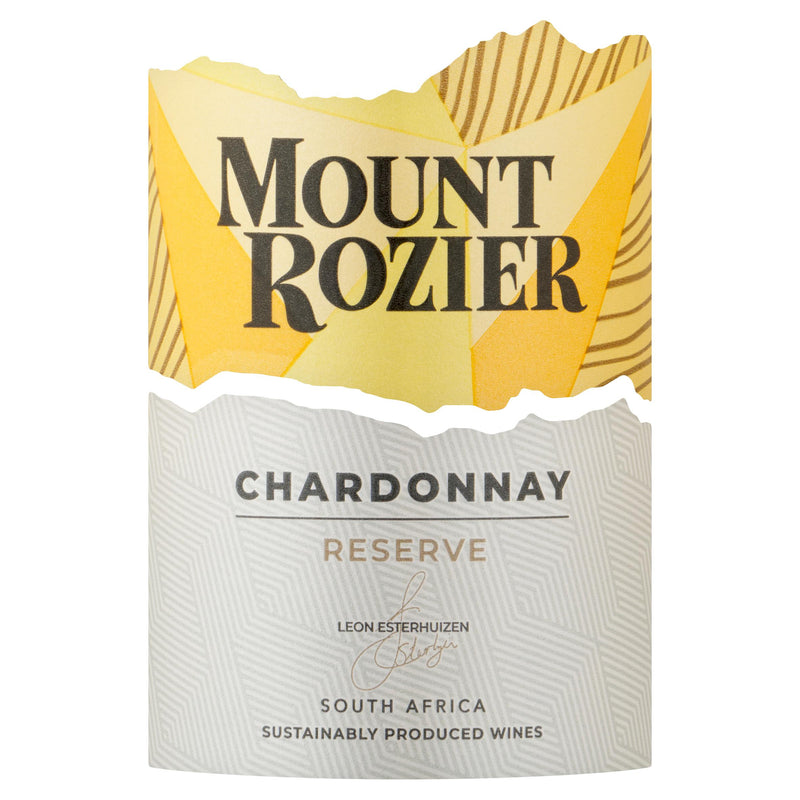 Mount Rozier Chardonnay Reserve white wine 75cl (British brand)