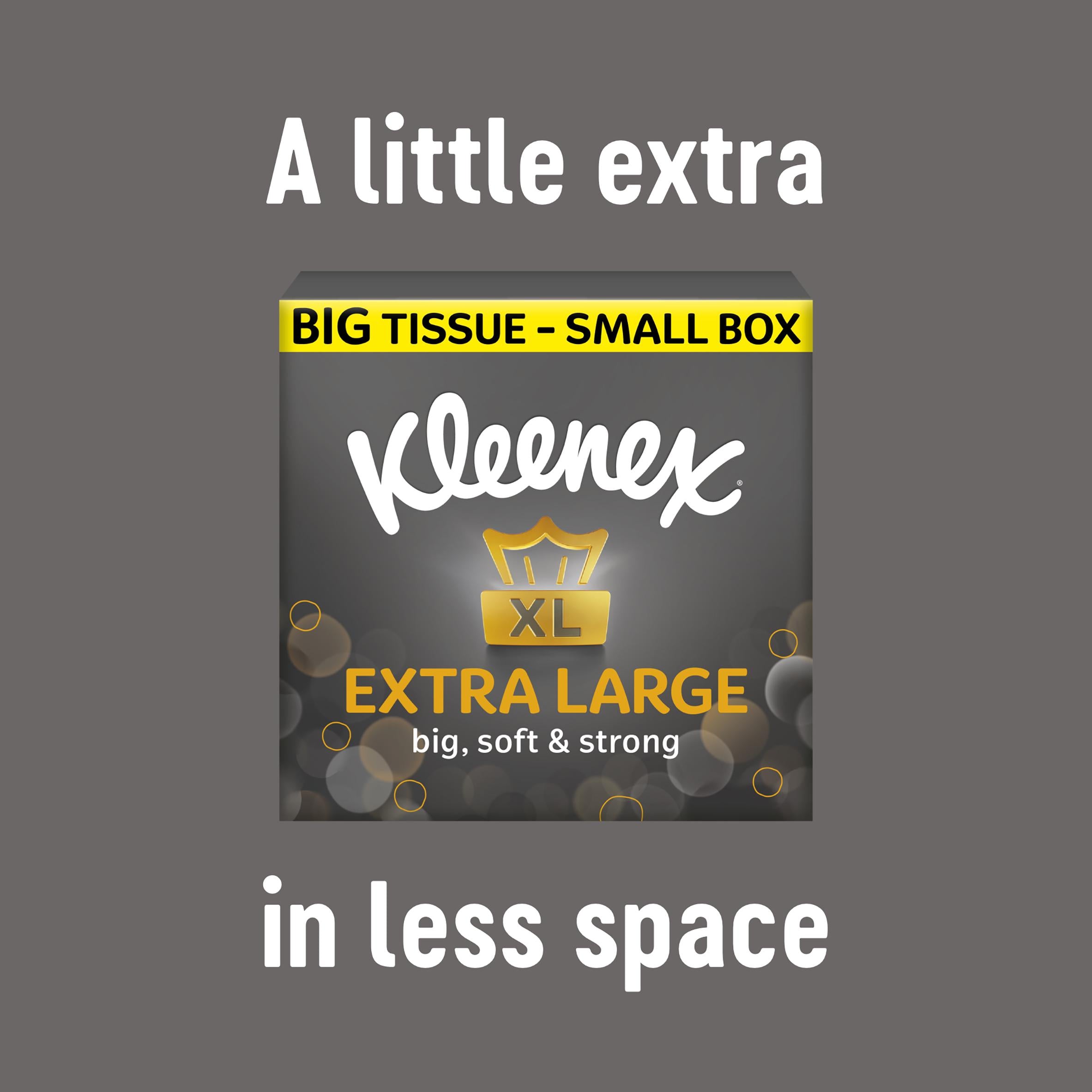 Kleenex extra large compact tissues 2x44 sheets, UK version