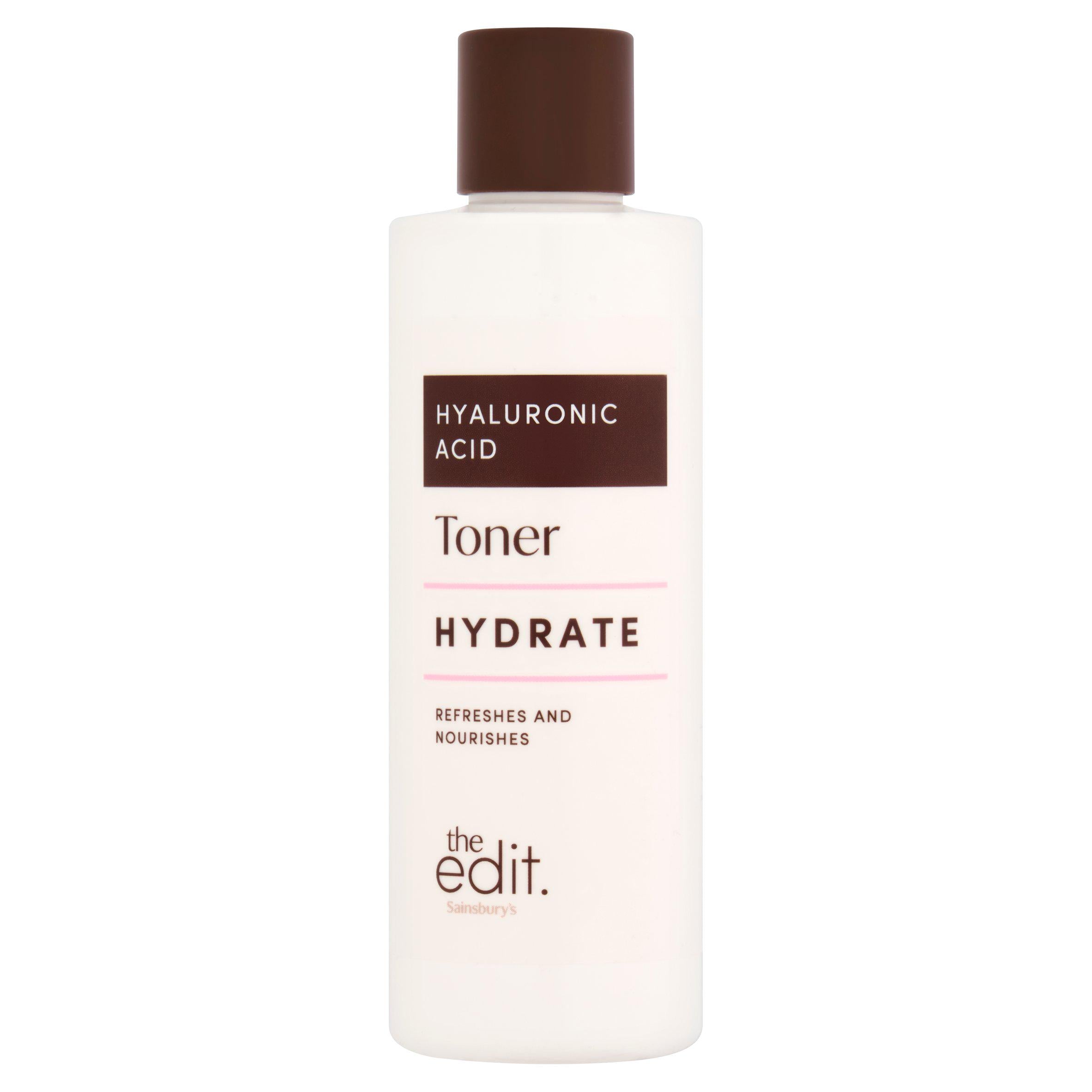 Sainsbury's hyaluronic toner 200ml, imported from the UK