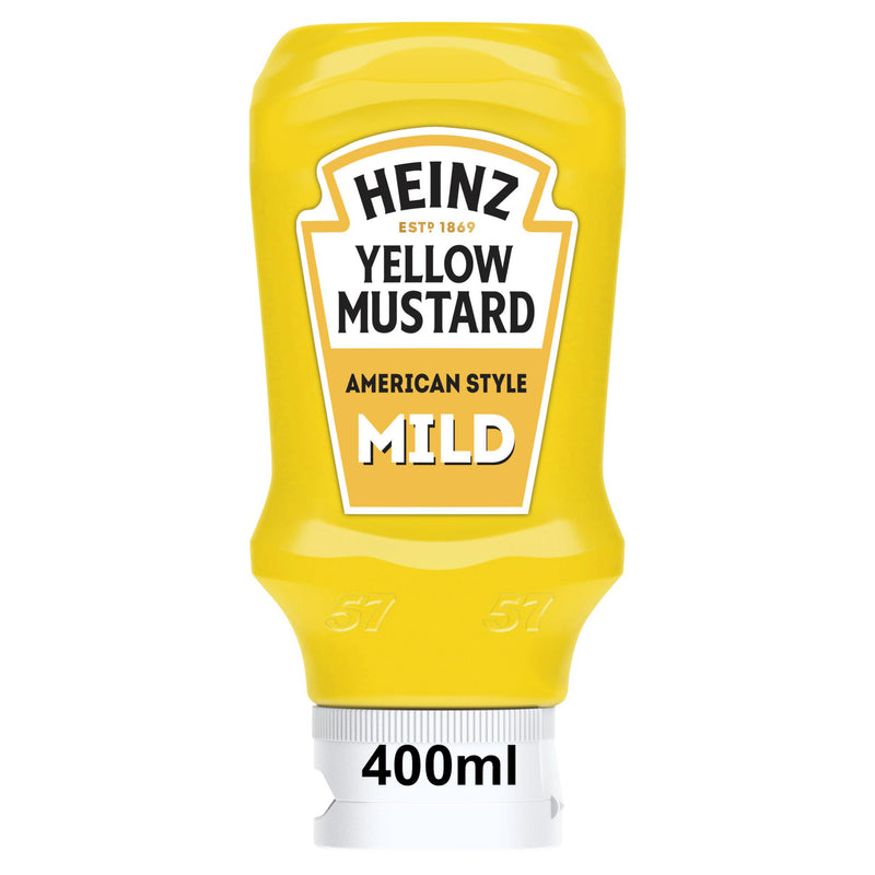 Heinz American Style mild yellow mustard 445g, UK version