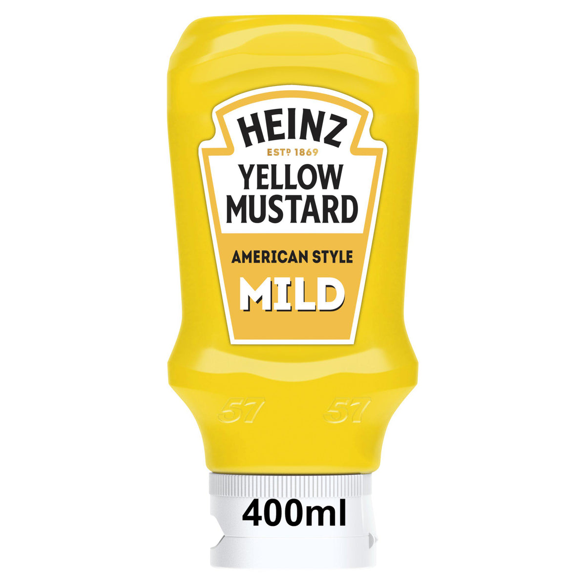 Heinz American Style mild yellow mustard 445g, UK version