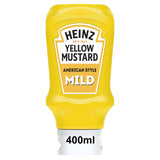 Heinz American Style mild yellow mustard 445g, UK version