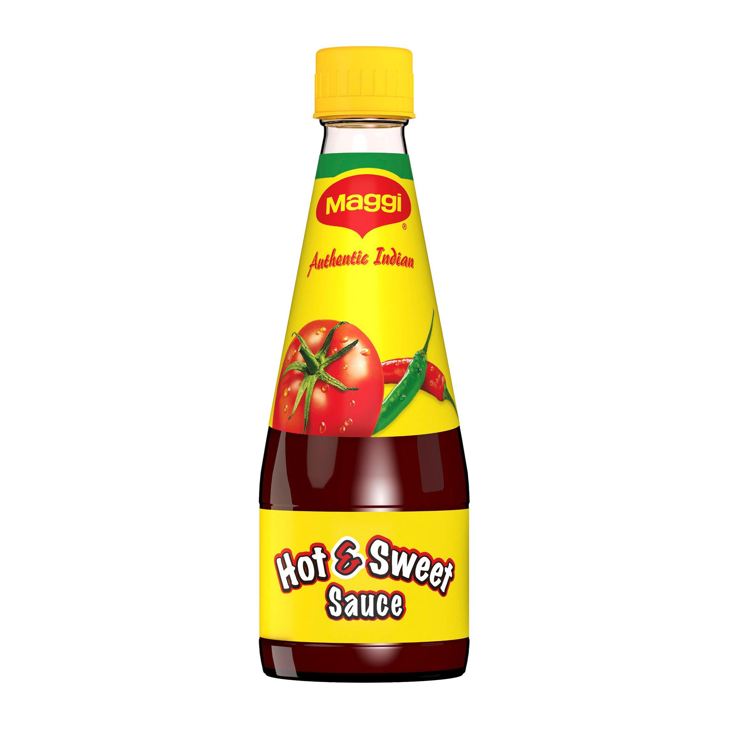 Maggi authentic Indian hot and sweet sauce 400g, UK version