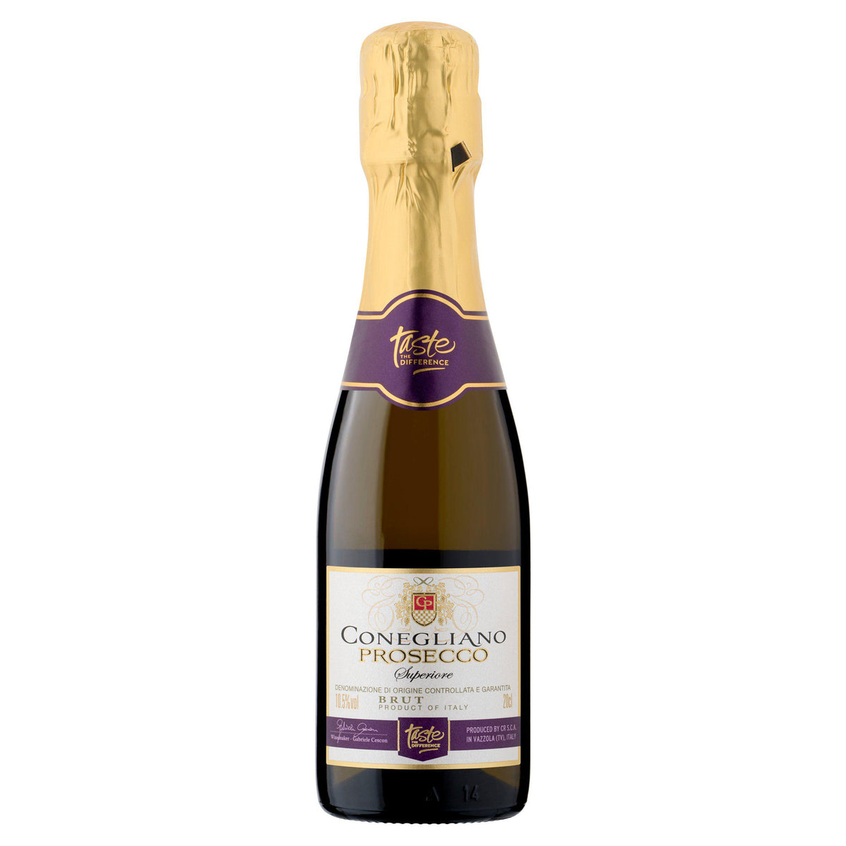 Sainsbury's Prosecco Brut 20cl (British brand)