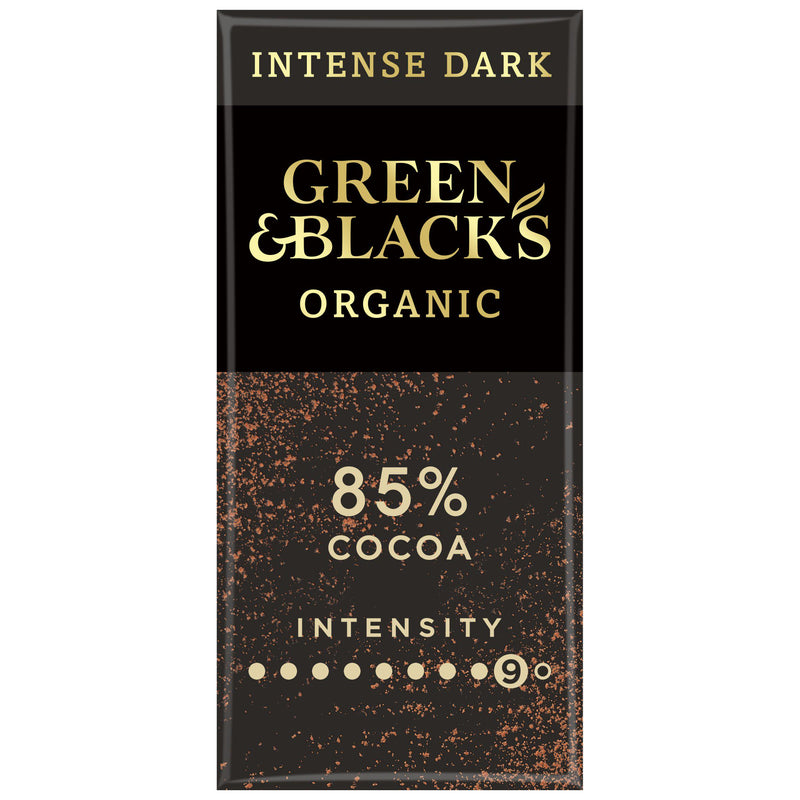 Green & Black's Organic 85% Dark Chocolate Bar 90g