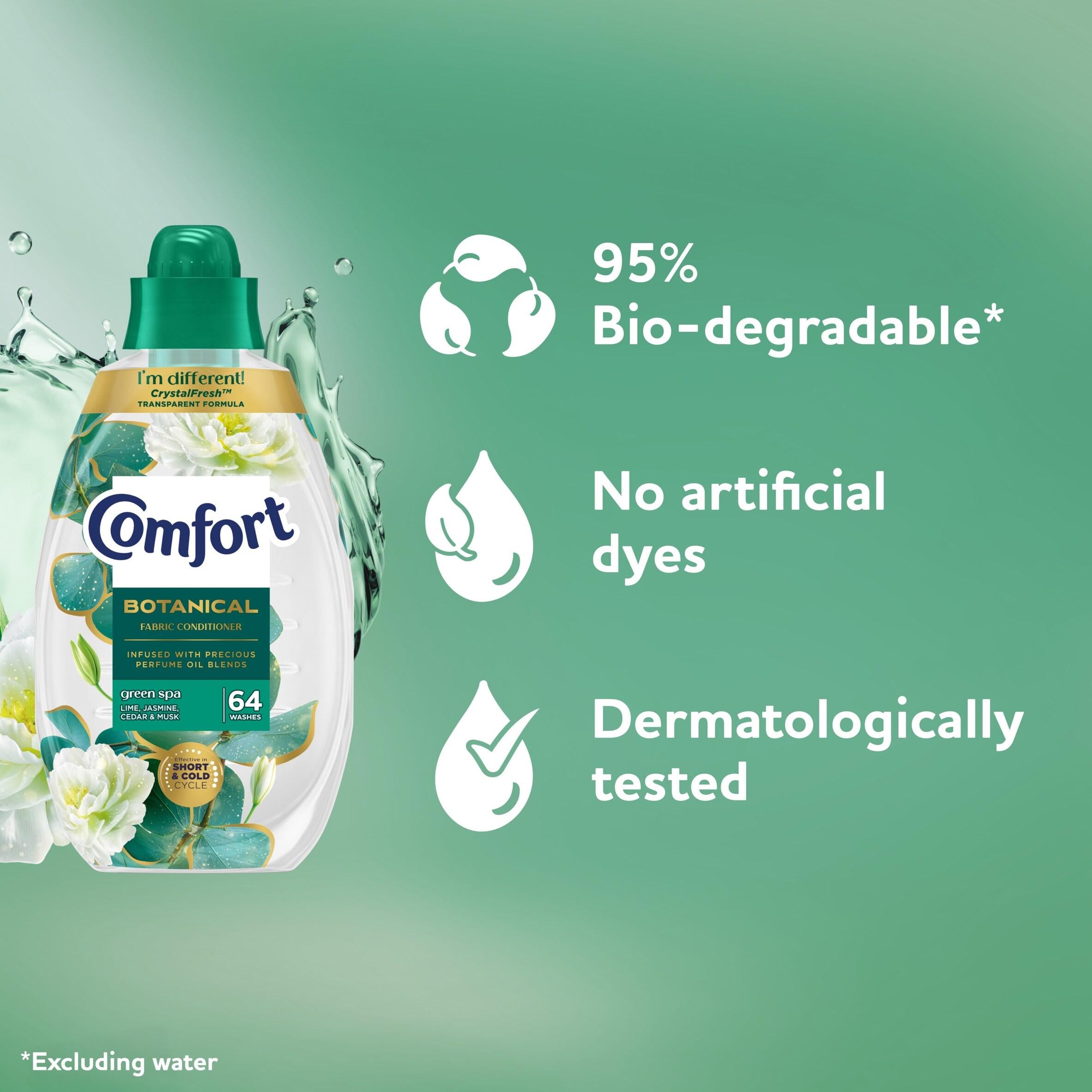 Comfort fabric conditioner Green Spa 960ml - British product