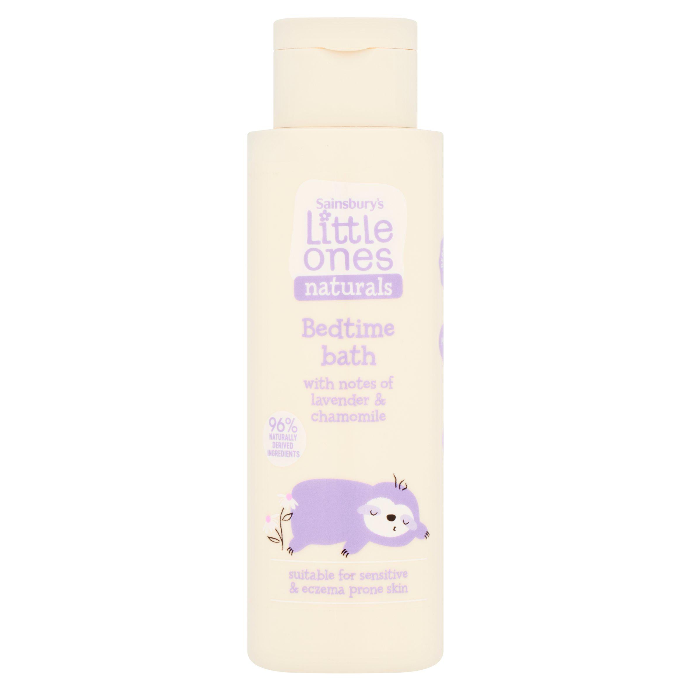 Sainsbury's baby bedtime bath lavender chamomile 250ml, UK version