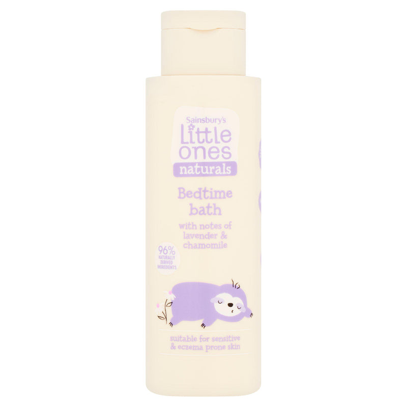 Sainsbury's baby bedtime bath lavender chamomile 250ml, UK version