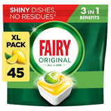 Fairy All In One Dishwasher Tablets Lemon x45
