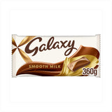 Galaxy smooth milk chocolate bar 360g, imported from the UK