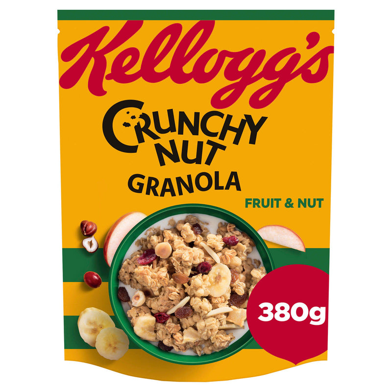 Kellogg's Crunchy Nut Fruit & Nut Granola 380g - British product