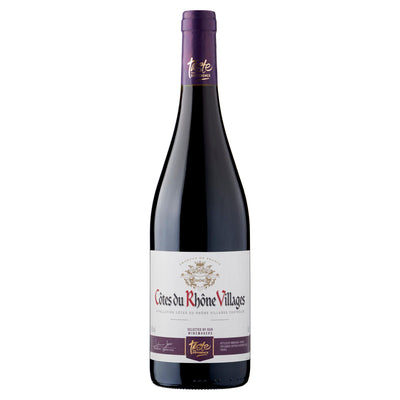 Sainsburys Sainsbury's Côtes du Rhône Villages Red Wine Taste the Difference 75cl- Buy online at McGrocer