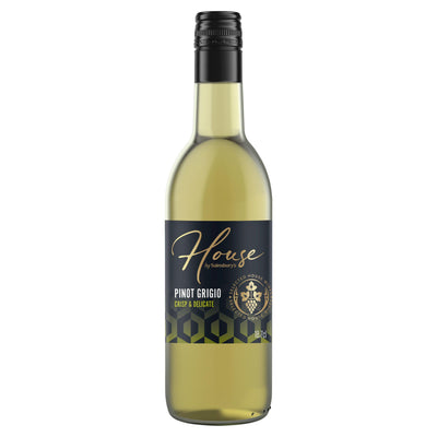 Sainsburys Sainsbury's House Pinot Grigio White Wine 18.7cl- Buy online at McGrocer