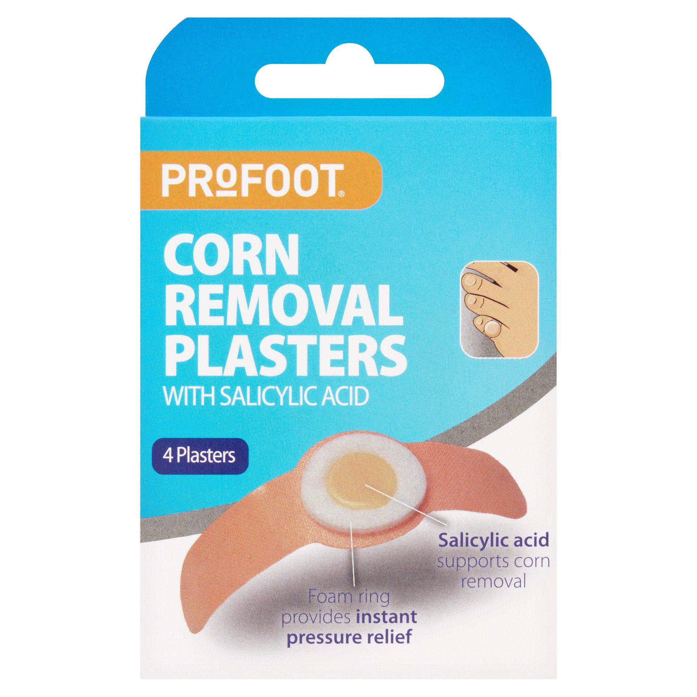 Profoot corn removal plasters x4 - British product