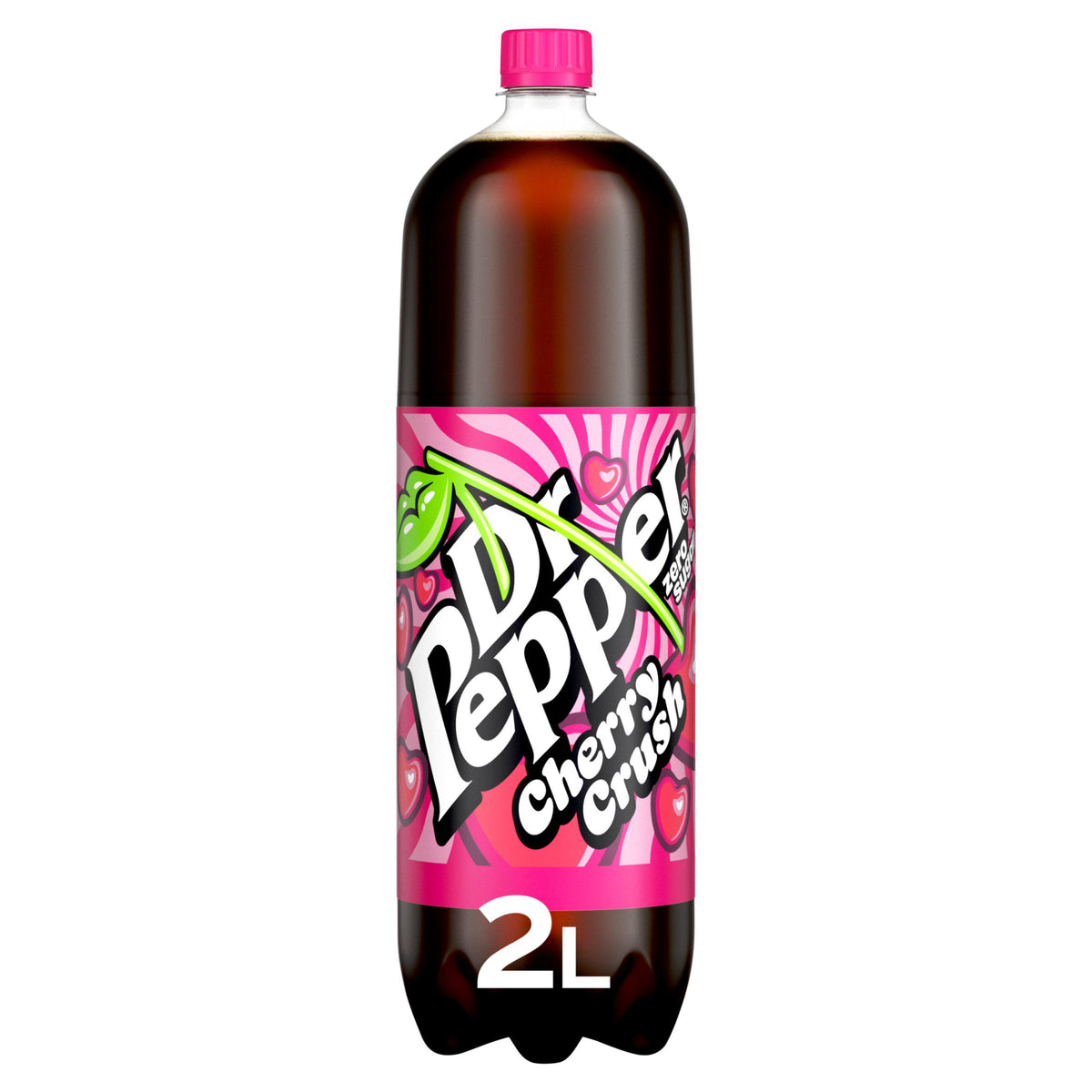 Dr Pepper Zero Cherry Crush 2L, UK version