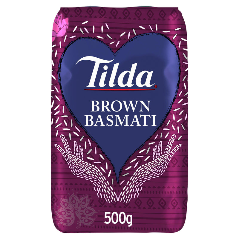 Tilda wholegrain basmati rice 500g (British brand)