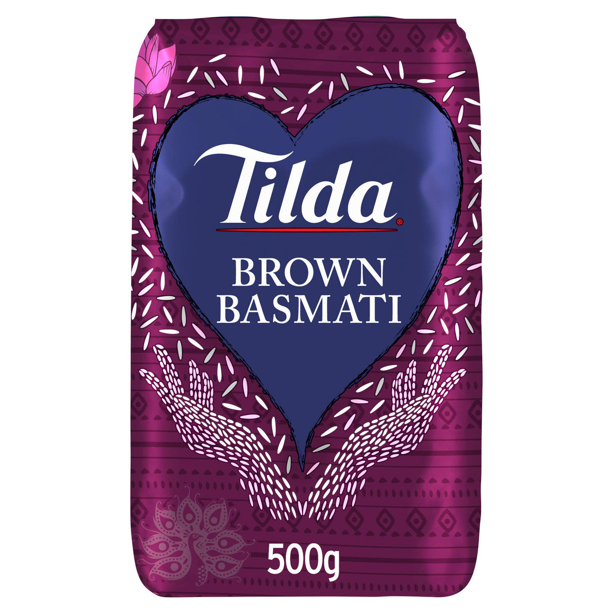 Tilda wholegrain basmati rice 500g (British brand)