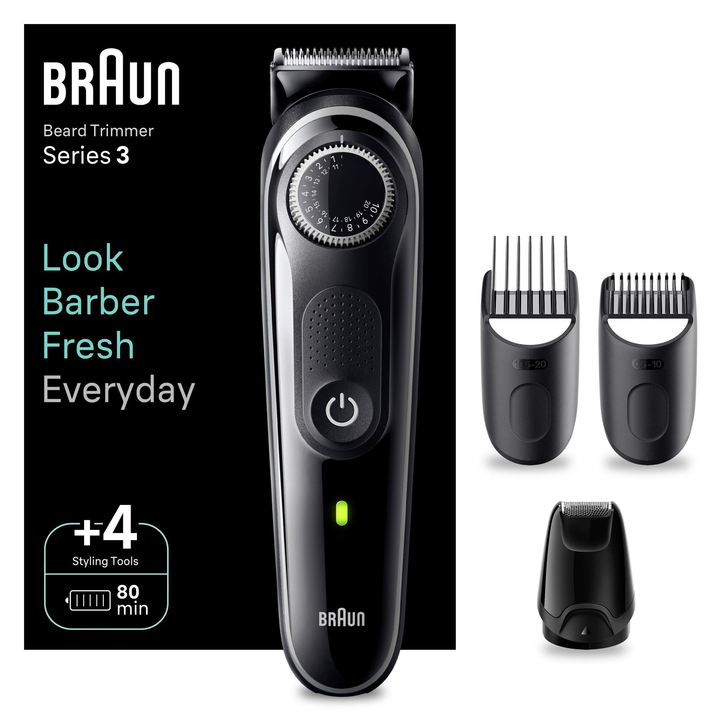 Braun Beard Trimmer BT3440 GOODS Sainsburys   