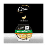 Cesar Fresh Bowl dog food with chicken and vegetables 85g, imported from the UK