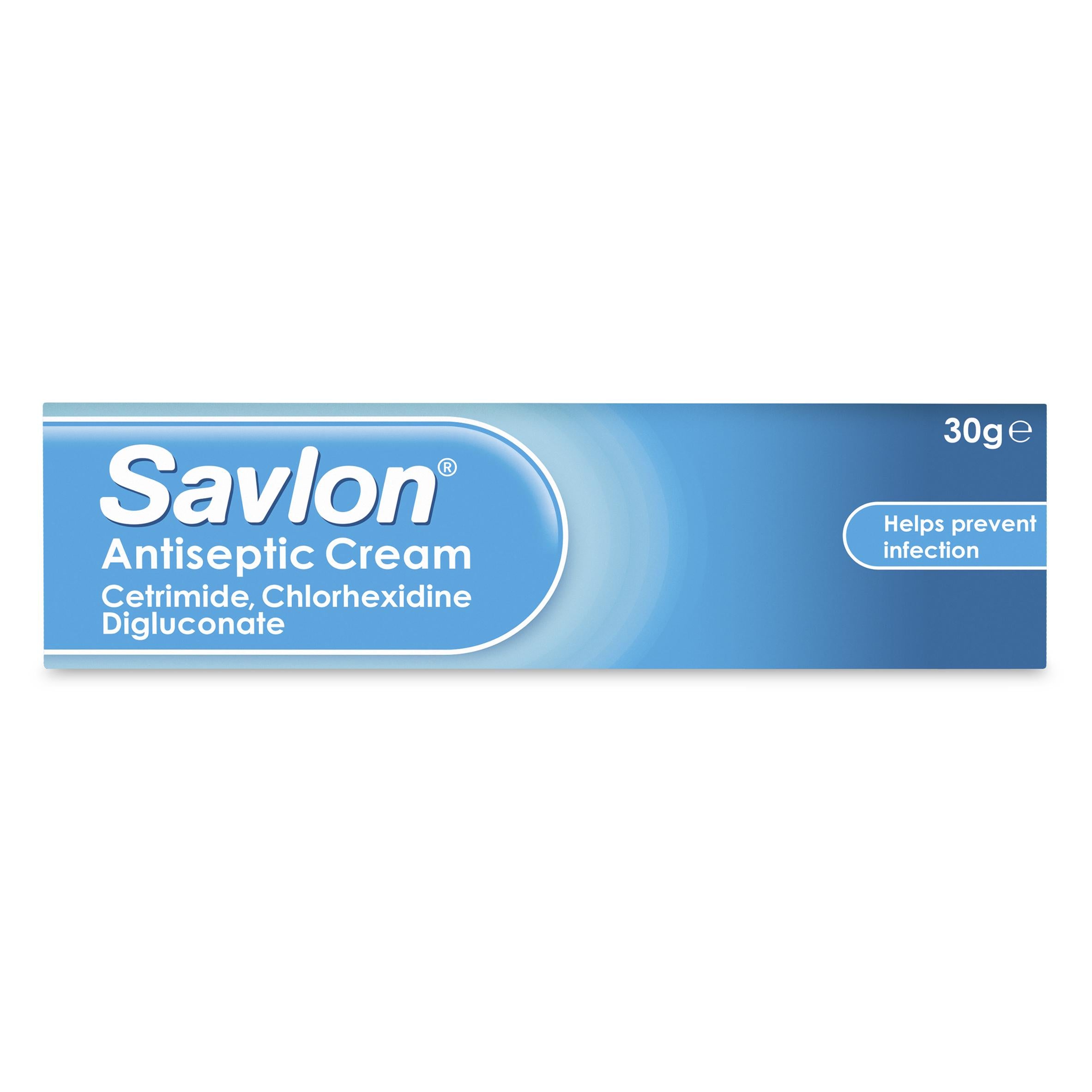 Savlon Antiseptic Cream 30g tube first aid, UK version