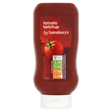 Sainsbury's tomato ketchup sauce 680g bottle, UK version