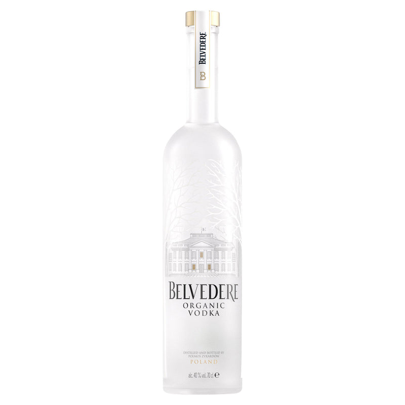 Belvedere organic ultra premium vodka 70cl (British brand)