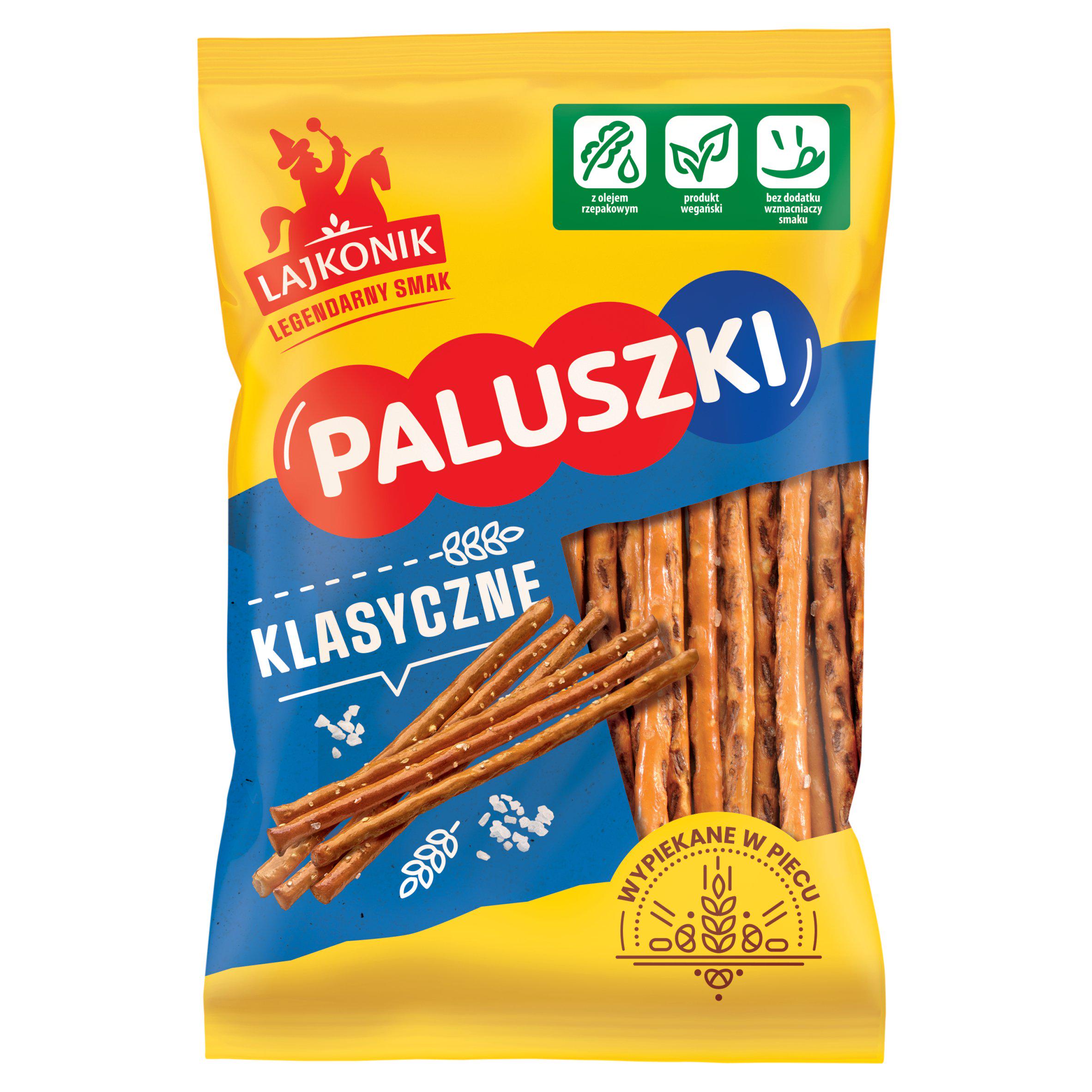 Lajkonik salty pretzel sticks 70g - British product