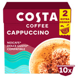 Cappuccino Instant Coffee and Milk Powder Pods x10 13g
